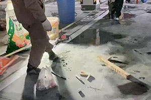 果洛地下车库堵漏施工视频
