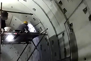 果洛地铁堵漏现场视频
